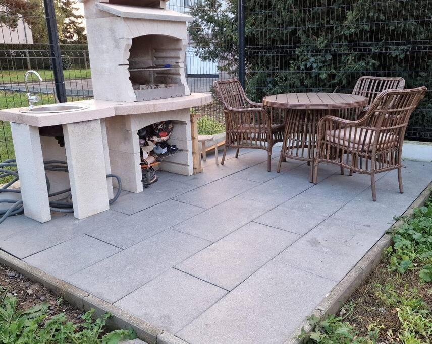 Suite Prestige Logement Neuf Avec Spa Et Ecran De Cinema En Rez De Jardin Colmar Exterior foto